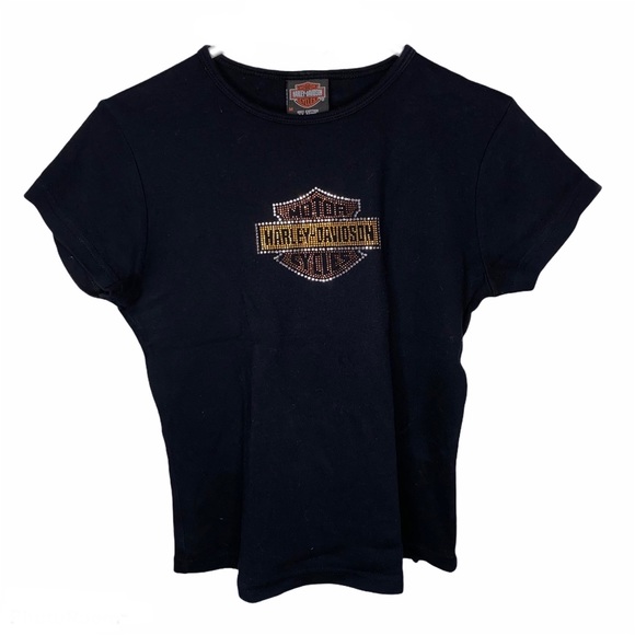 harley davidson baby tee